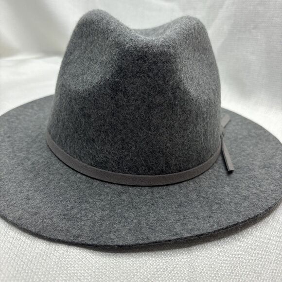 Revolve House of Harlow Hat Fedora Women\'s Gray‎ Wool Felt Adjustable Boho Chic main image 10